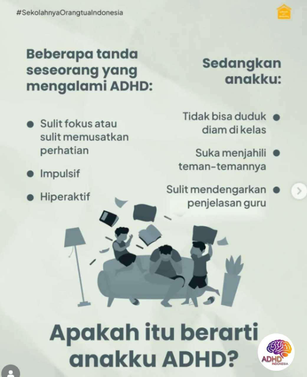 Ciri dan Gejala ADHD pada Anak Usia Dini di Kabupaten Bangka Tengah