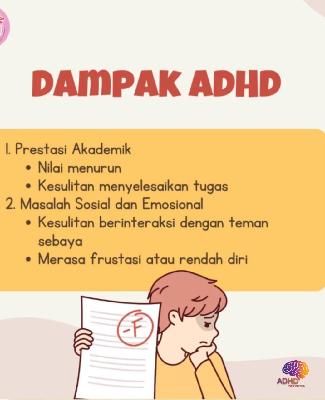 Dampak ADHD terhadap Proses Belajar Anak di Kabupaten Bangka Tengah