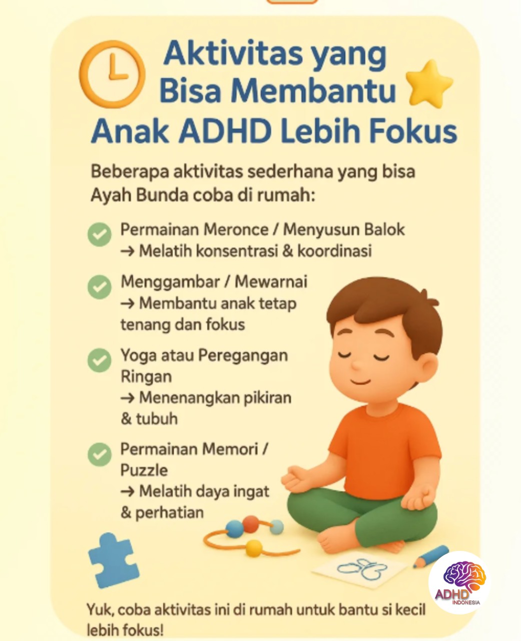 Pendekatan Edukatif yang Tepat untuk Anak ADHD di Kabupaten Bangka Tengah